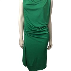 BCBGMAXAZRIA Green Adeline Cocktail Dress